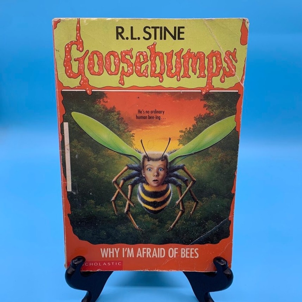 Goosebumps Why I'm Afraid of Bees R.L. Stine Scholastic Paperback Book #17